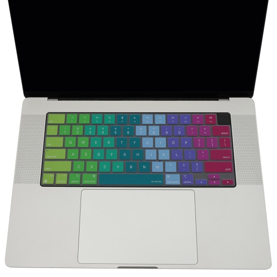 MacBook Klavye Koruyucu US İngilizce Silikon Kılıf İnce Hafif Yıkanabilir Koruma Air 13.6-15,3 Pro 14,2-16,2 İnç M5-M4-M3-M2-M1 Uyumlu