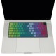 Macbook M1-M2-M3 Air Pro Klavye Koruyucu (UK-EU İngilizce) TouchID'li A2681 A3113 A2941 A3114 A2442 A2485 ile Uyumlu Dazzle