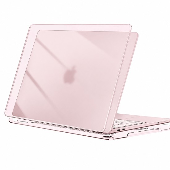 MacBook Neo 13 A3404 Kılıf Kristal Parlak Şeffaf Sert Kapak Hardcase