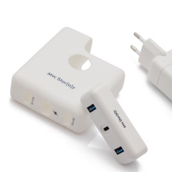 MacBook Pro 13 15 16 USB C Adaptör Kılıfı 61W 67W 87W 96W Apple Adaptör Hub SSD HDD Şarj Çoklayıcı