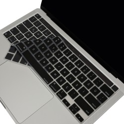 MacBook Pro 13-16 inç Klavye Koruyucu – Silikon Türkçe Karakterli Return Enter Uyumlu