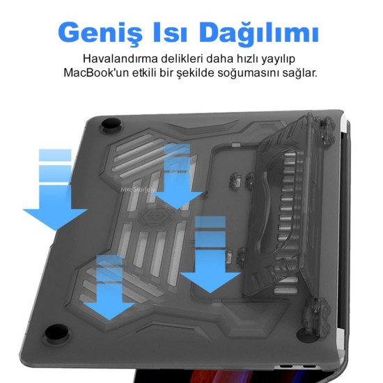 MacBook Pro 13 Kılıf Mat Flu Sert Kapak A1708 A1706 A1989 A2159 Uyumlu İnce Hafif Darbe Çizik Koruma