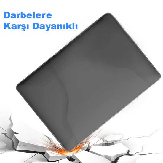 MacBook Pro 13 Kılıf Mat Flu Sert Kapak A1708 A1706 A1989 A2159 Uyumlu İnce Hafif Darbe Çizik Koruma
