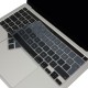 MacBook Pro 13 Klavy Koruyucu Silikon Şeffaf Türkçe Q A2338 Uyumlu