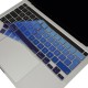 MacBook Pro 13 Klavy Koruyucu Silikon Şeffaf Türkçe Q A2338 Uyumlu