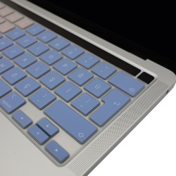 MacBook Pro 13″ M1/M2 Klavye Koruyucu – A2289 A2251 A2338 & 16″ A2141 • Türkçe Q ISO Enter Silikon