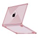MacBook Pro 14.2 İnç Korumalı Köşe Tasarımlı Şeffaf Pembe Kılıf A2442 A2779 A2918 A2992 A3112 A3401 A3185 A3434 A3426 A3427