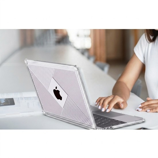 MacBook Pro 14.2 İnç Şeffaf Koruyucu Kılıf Darbe Emici Köşe Korumalı Kasa A2442 A2779 A2992 A2918 A3112 A3401 A3185 A3434 A3426 A3427