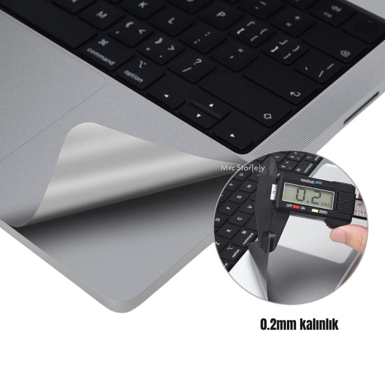 MacBook Pro 14.2 4 parça ultra ince koruma sticker