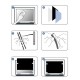 Macbook Pro ile Uyumlu Hayalet Ekran Koruyucu Kırılmaz Cam TouchBar A1707 A1990 Privacy