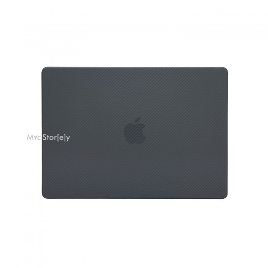 Macbook Pro 16.2inç Kılıf M1-M2-M3, Karbon Fiber (Touchbarsız 16.2" Pro) A2485 A2780 A2991 ile Uyumlu