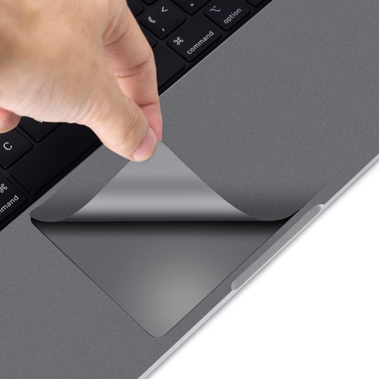 Macbook Pro 16 inç Kılıf Touchpad Sticker Film Koruyucu (2019 Yılı Cihazı) A2141 ile Uyumlu