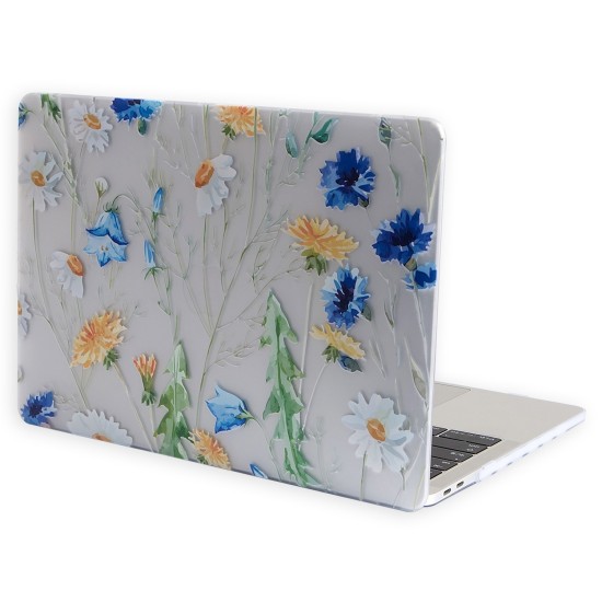 Macbook Pro Kılıf 13 inç Flower01NL (Eski HDMI'lı Model 2012-2015) A1425 A1502 ile Uyumlu