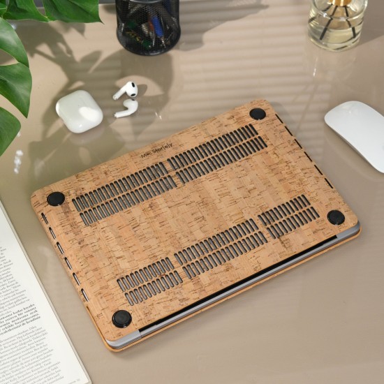 MacBook Pro 13 Ahşap Dokulu Sert Hard Case Wood02