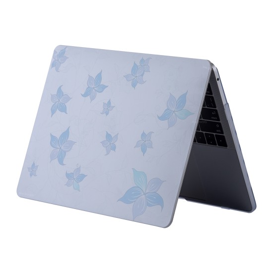 Macbook Pro Kılıf 13 inç M1-M2, Flower05NL (Type-c'li Model)A2338 A2289 A2251 A1706-08 A1989 A2159 ile Uyumlu