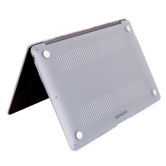 Macbook Pro Kılıf 13 inç M1-M2, Flower07NL (Type-c'li Model)A2338 A2289 A2251 A1706-08 A1989 A2159 ile Uyumlu
