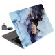 Macbook Pro Kılıf 13 inç M1-M2, Marble14NL (Type-c'li Model)A2338 A2289 A2251 A1706-08 A1989 A2159 ile Uyumlu
