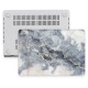 Macbook Pro Kılıf 13 inç Mermer07NL (Eski HDMI'lı Model 2012-2015) A1425 A1502 ile Uyumlu