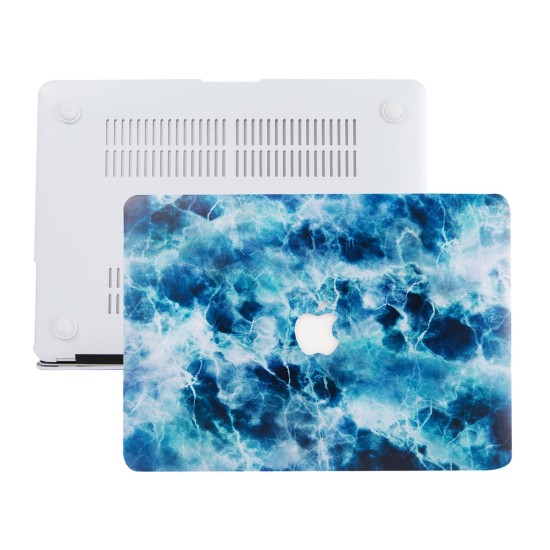 Macbook Pro Kılıf 13 inç Mermer10 (Eski HDMI'lı Model 2012-2015) A1425 A1502 ile Uyumlu