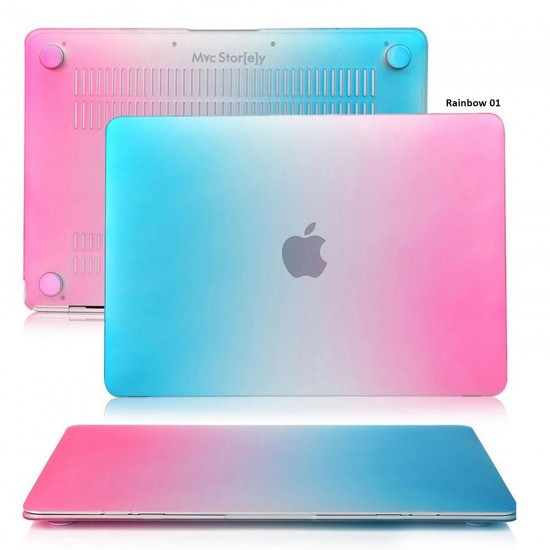 Macbook Pro Kılıf 13inç Rainbow A1278 (Eski Ethernetli Model 2008-2012) ile Uyumlu