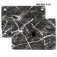 Macbook Pro Kılıf 13inç M1-M2 A1706 A1708 A1989 A2159 A2251 A2289 A2338 ile Uyumlu F.Marble