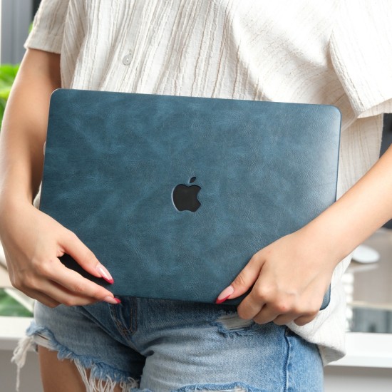 Macbook Pro Kılıf 13inç Leat01 (2016/2019 yılı Cihazı) A1706 A1708 A1989 A2159 ile Uyumlu