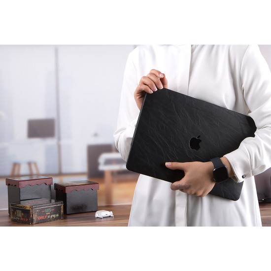 Macbook Pro Kılıf 13inç Leat01 (2016/2019 yılı Cihazı) A1706 A1708 A1989 A2159 ile Uyumlu