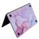 Macbook Pro Kılıf 13inç M1-M2 Koruyucu Sticker Laptop Kaplama A2338 ile Uyumlu Marble14