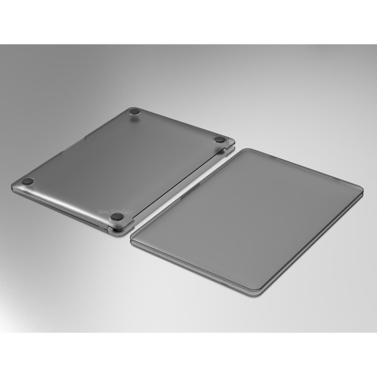 Macbook Pro Kılıf 13inç M1-M2, Kristalline İz Yapmaz A1706 A1708 A1989 A2159 A2251 A2289 A2338 ile Uyumlu