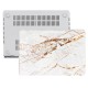 Macbook Pro Kılıf 13inç M1-M2, Mermer10NL (Type-c'li Model)A2338 A2289 A2251 A1706-08 A1989 A2159 ile Uyumlu