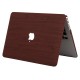 MacBook Pro 13 wood grain ahsap dokulu sert hard case kilif ust kapak gorunumu