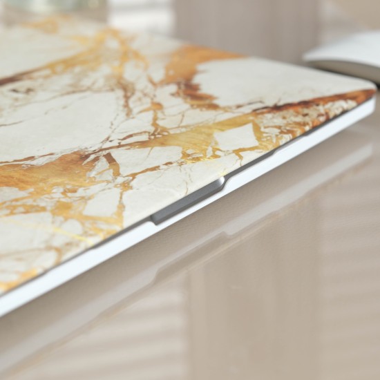Macbook Pro Kılıf 13inç Marble A1278 (Eski Ethernetli Model 2008-2012) ile Uyumlu