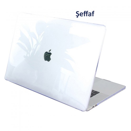 Macbook Pro Kılıf 15 inç A1707 A1990 ile Uyumlu Kristal