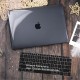 Macbook Pro Kılıf 15 inç A1707 A1990 ile Uyumlu Kristal