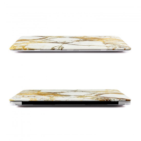 McStorey Macbook Pro ile Uyumlu Kılıf HardCase A1398 2012/2015 Mermer