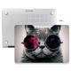 Macbook Pro Kılıf 15 inç Cat01NL (Touchbarlı 15" Pro) A1707 A1990 ile Uyumlu