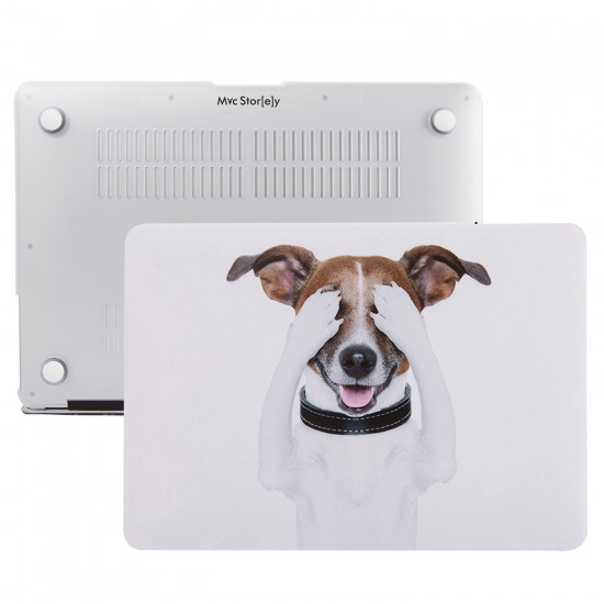 Macbook Pro Kılıf 15 inç Dog01NL (Touchbarlı 15" Pro) A1707 A1990 ile Uyumlu