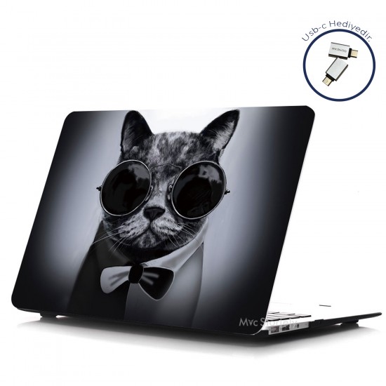 MacBook Pro Kılıf 15inc HardCase Touch Bar A1707 A1990 Uyumlu Koruyucu Kılıf Cat01NL MacBook Pro Kılıf 15inc HardCase Touch Bar A1707 A1990 Uyumlu Koruyucu Kılıf Cat01NL