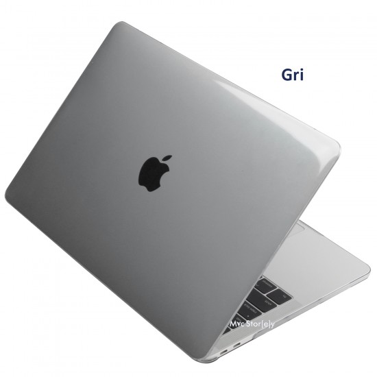 MacBook Pro Kılıf M1 HardCase A2442 ile Uyumlu Kristal Koruyucu Kılıf Parmakizi Bırakmaz