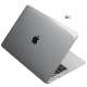 MacBook Pro Kılıf M1 HardCase A2485 ile Uyumlu Kristal Koruyucu Kılıf Parmakizi Bırakmaz