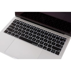 MacBook Pro Klavye Koruyucu 13inç A1708 ve 12 A1534 US İngilizce-Türkçe Q Baskılı İnce Silikon