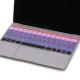 Laptop MacBook Pro Klavye Koruyucu 13inc A1708 12inc A1534 Uyumlu İngilizce Türkçe Baskı Ombre Laptop MacBook Pro Klavye Koruyucu 13inc A1708 12inc A1534 Uyumlu İngilizce Türkçe Baskı Ombre