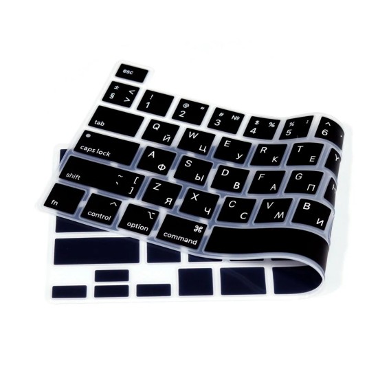 premium silikon rusça macbook pro klavye koruması