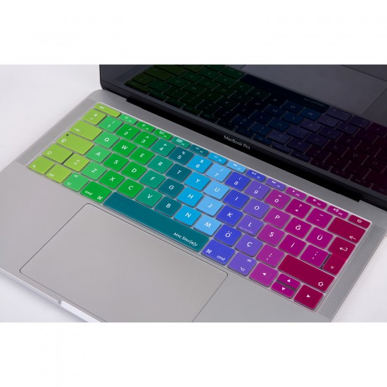 Laptop MacBook Pro Klavye Koruyucu 13inc A1708 12inc A1534 Uyumlu Türkçe Baskı Dazzle Laptop MacBook Pro Klavye Koruyucu 13inc A1708 12inc A1534 Uyumlu Türkçe Baskı Dazzle