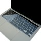 MacBook Pro Klavye Koruyucu Silikon Ince Esnek UK EU Duzen