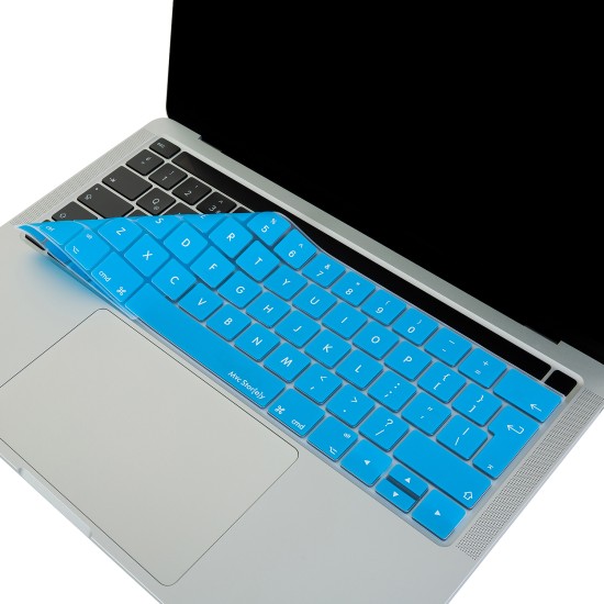 MacBook Pro Klavye Koruyucu Silikon Ince Esnek UK EU Duzen