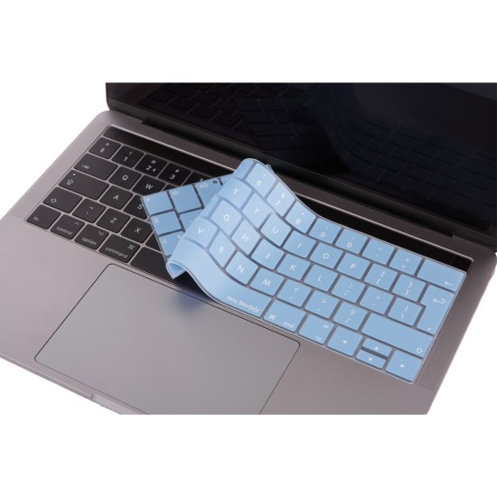 MacBook Pro Klavye Koruyucu Silikon Ince Esnek UK EU Duzen