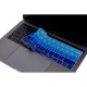 MacBook Pro US Düzen Silikon Klavye Koruyucu Touch Bar