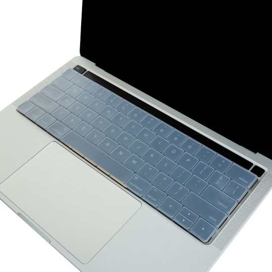 MacBook Pro Silikon Klavye Koruyucu US İngilizce Touch Bar