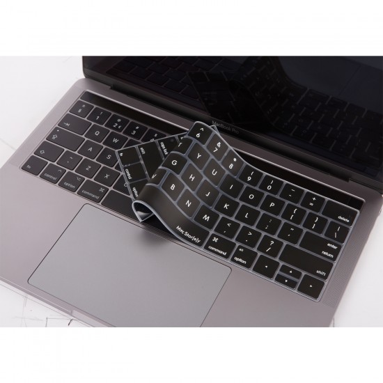Laptop MacBook Pro TouchBar Klavye Koruyucu A1706 1989 2159 15inc A1707 1990 Amerika İngilizce Baskı Laptop MacBook Pro TouchBar Klavye Koruyucu A1706 1989 2159 15inc A1707 1990 Amerika İngilizce Baskı